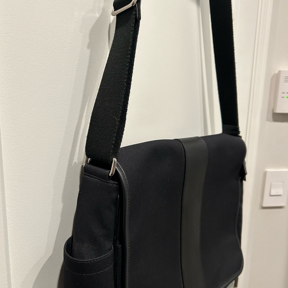 Coach Messenger Bag Black Tote Designer - Picture 8 of 8